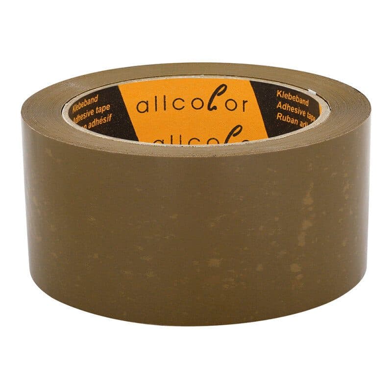 Nastro adesivo per imballo PVC marrone 50mm rotolo 66m - ALLCOLOR GAF-820BR