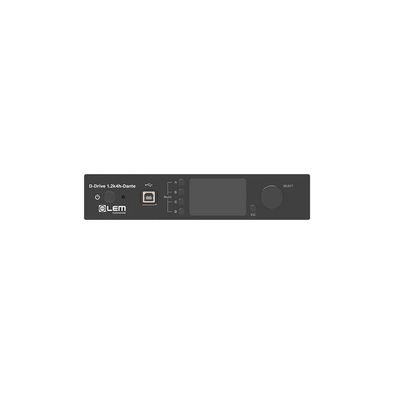 D-Drive 1.2k4h-Dante - LEM Commercial GEN-D-DRIVE 1.2K4H-DANTE