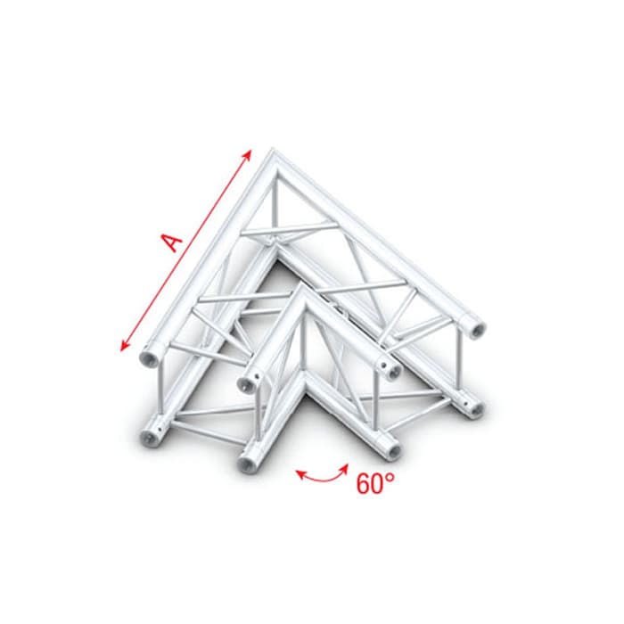 Pro-30 Square G Truss Angolo - 800mm - Milos GQ30002