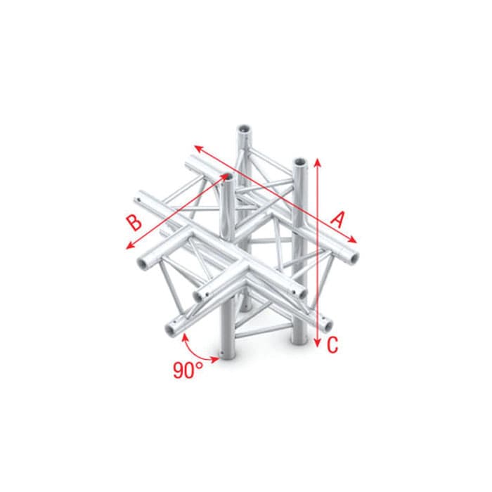 Triangle G Truss - T-Cross + up/down 5-way - Milos GT30051