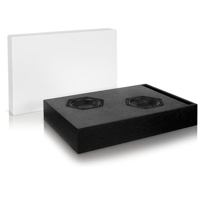 Subwoofer passivo slim doppio 6" 16 ohm 102mm - HARMONIC DESIGN HDE-40045-16