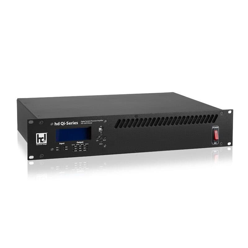 Amplificatore potenza Qi5002 Classe-D 2x500W 2U DSP - HARMONIC DESIGN HDE-40400