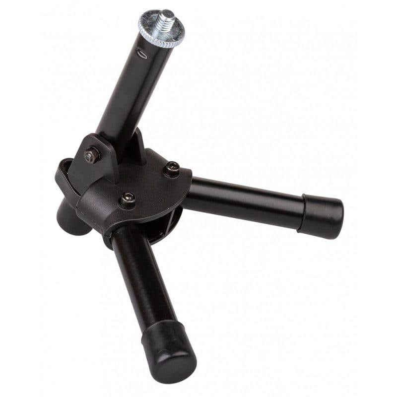 Mini asta microfonica pieghevole da tavolo filettatura 3/8" - HILEC HIT-B00700