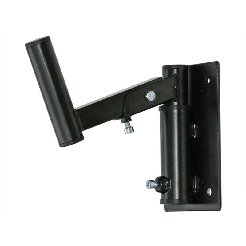 Staffa da parete 20 cm per speaker fino a 40 kg nera - HILEC HIT-B00760
