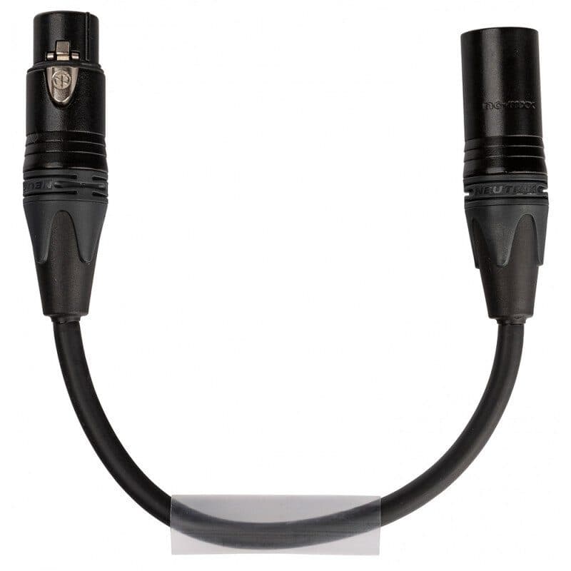 Cavetto adattatore DMX 3-5 poli Neutrik 15cm - Hilec HIT-B01422