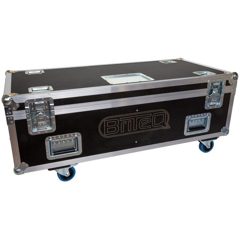 Flight case per 4 BT-NONABEAM con staffa - JV CASE HIT-B03286