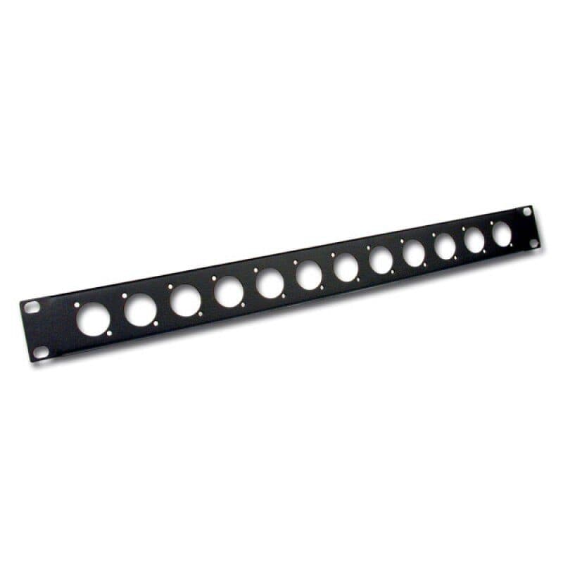 Pannello rack 1U 19" 6 XLR3-M 6 XLR3-F - AUDIOPHONY TOL12XLR