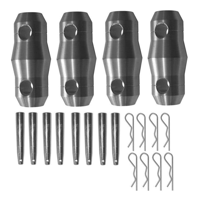 Kit montaggio americana 4 connettori conici 8 spine MCQUA-KIT - CONTESTAGE HIT-H10063