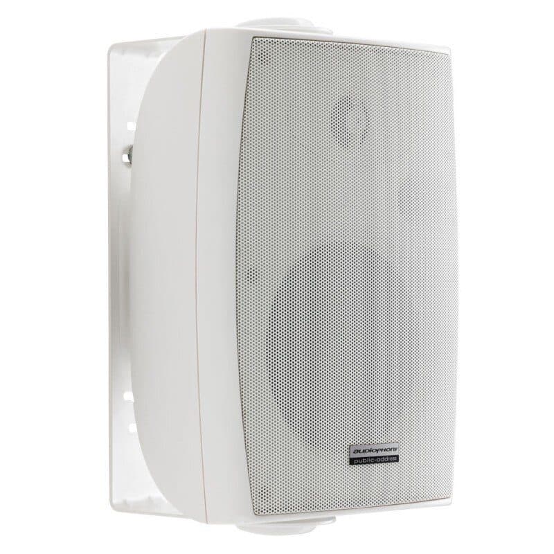 Diffusore da parete 80W 2 vie bianco bassa impedenza 100V - AUDIOPHONY PA HIT-H10213