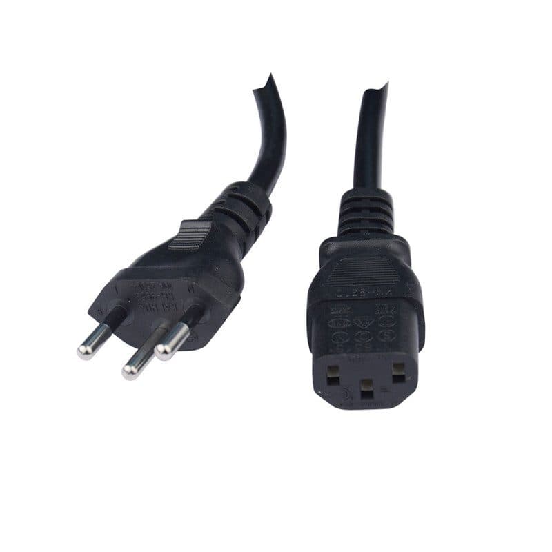 Cavo alimentazione IEC/Svizzera spina tipo J CS-S W - AUDIOPHONY HIT-H10252
