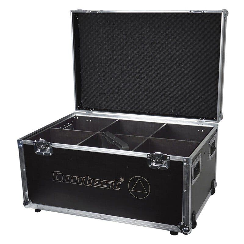 Flight case per 6 proiettori PAR64 - CONTEST HIT-H10338