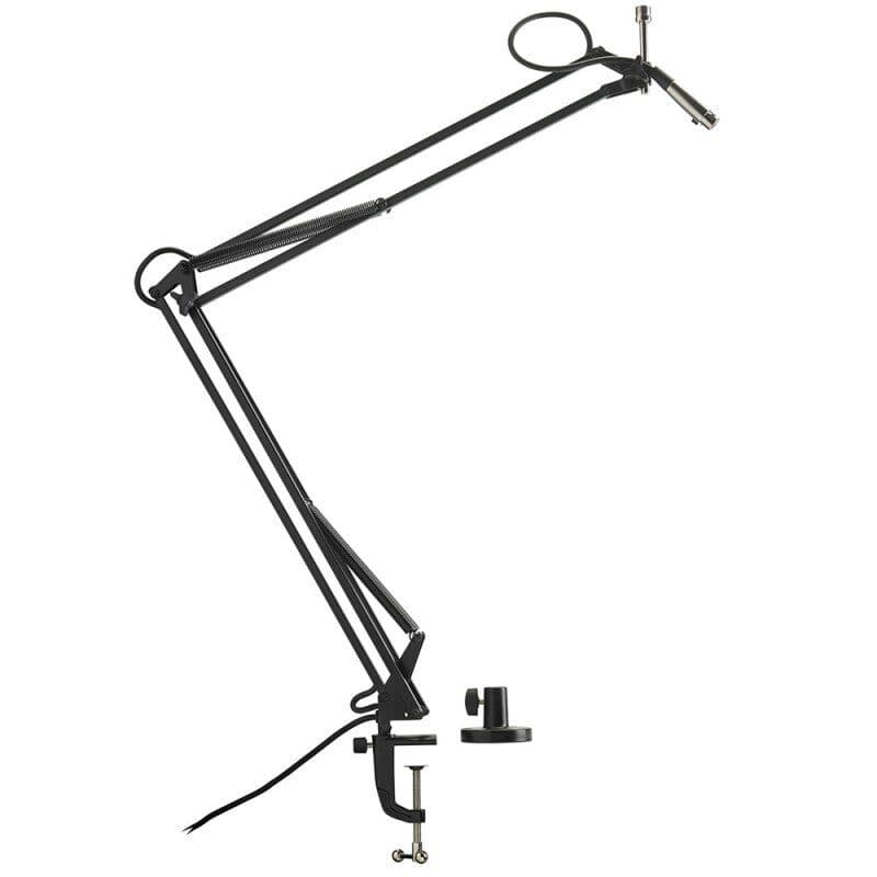 Braccio orientabile microfono con fissaggio da tavolo e cavo XLR - AUDIOPHONY HIT-H10458