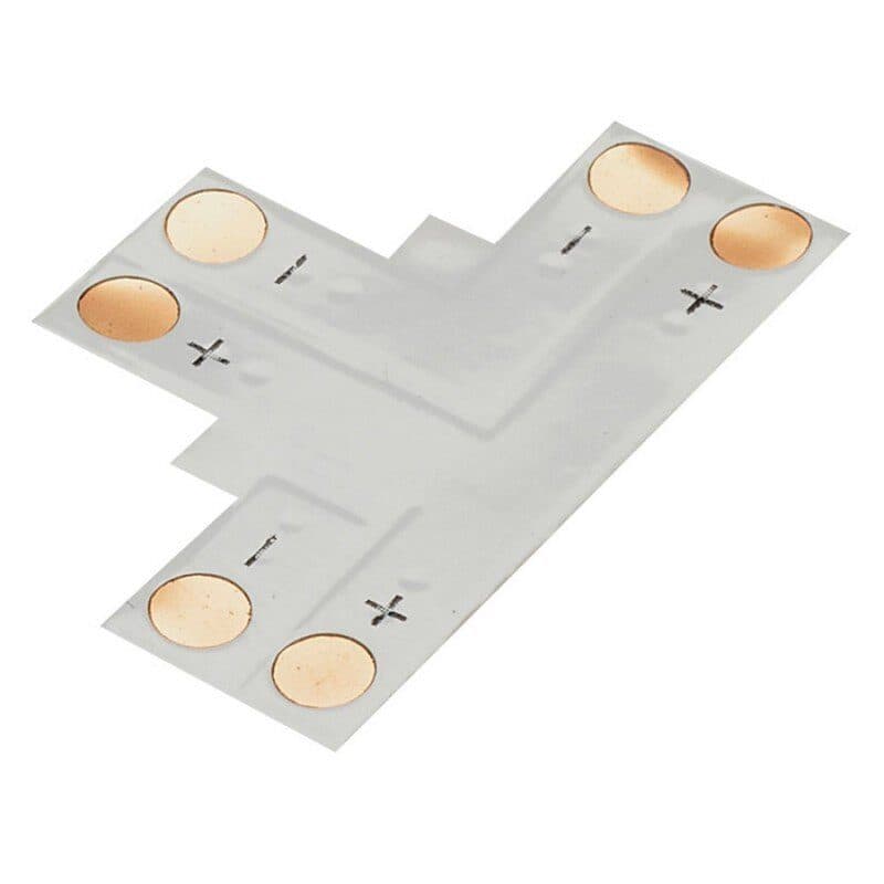 Connettore a T per nastro monocromatico 10 mm - CONTEST HIT-H10549