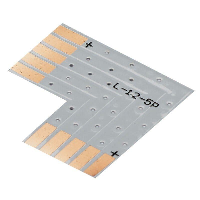 Connettore a L per nastro RGB W 12 mm - CONTEST HIT-H10557
