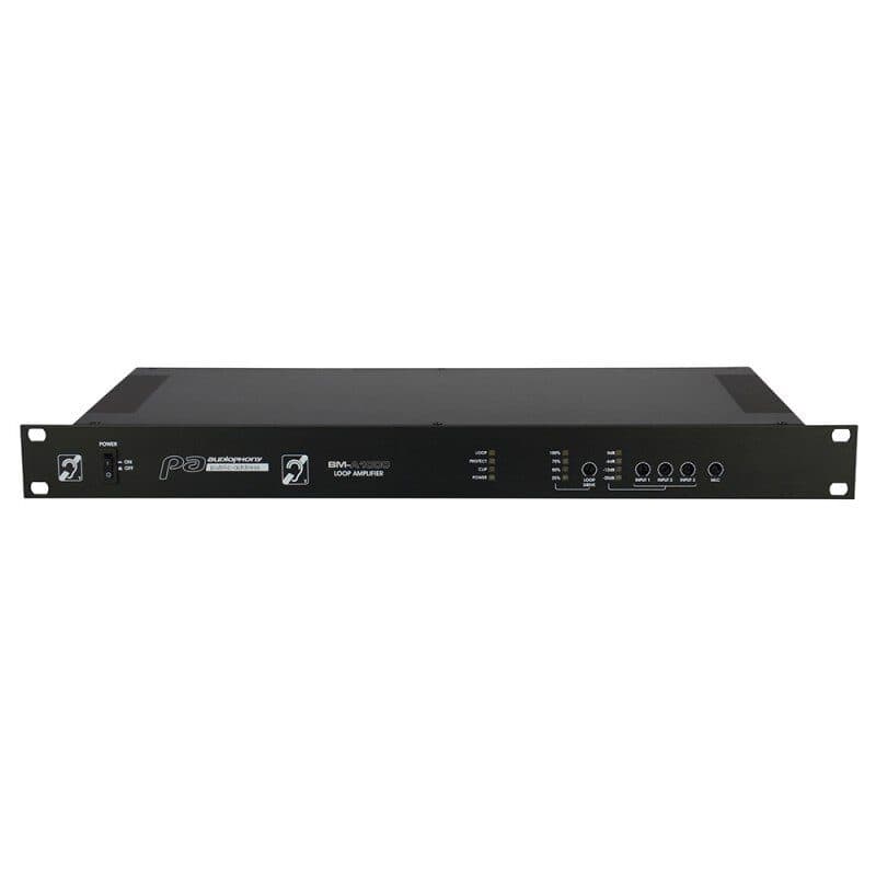 Amplificatore loop magnetico rack 19" 1U - Audiophony PA BM-A1000