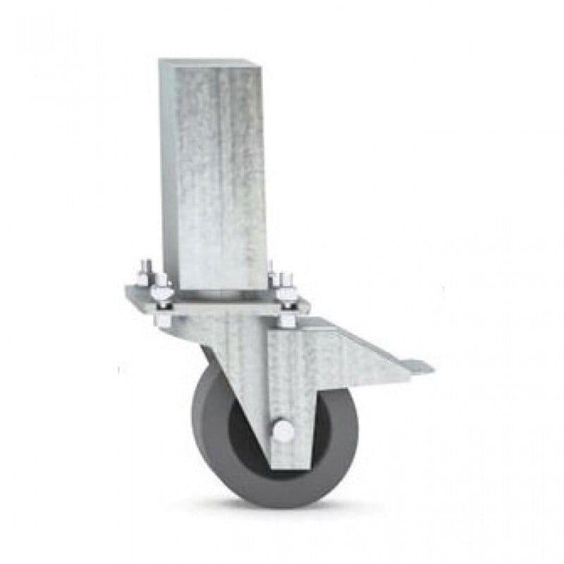Gamba quadrata con ruota h24,5cm - CONTESTAGE HIT-H10858