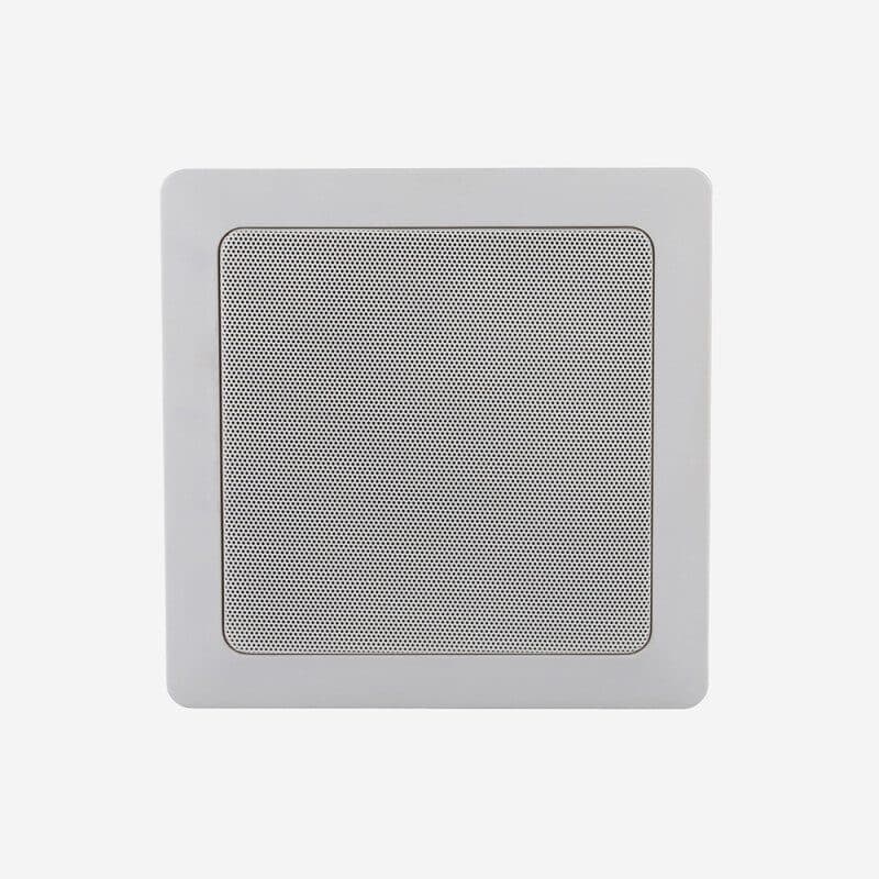 Diffusore da incasso a soffitto quadrato 2 vie 4"+1/2" 100V - Audiophony PA HIT-H10916