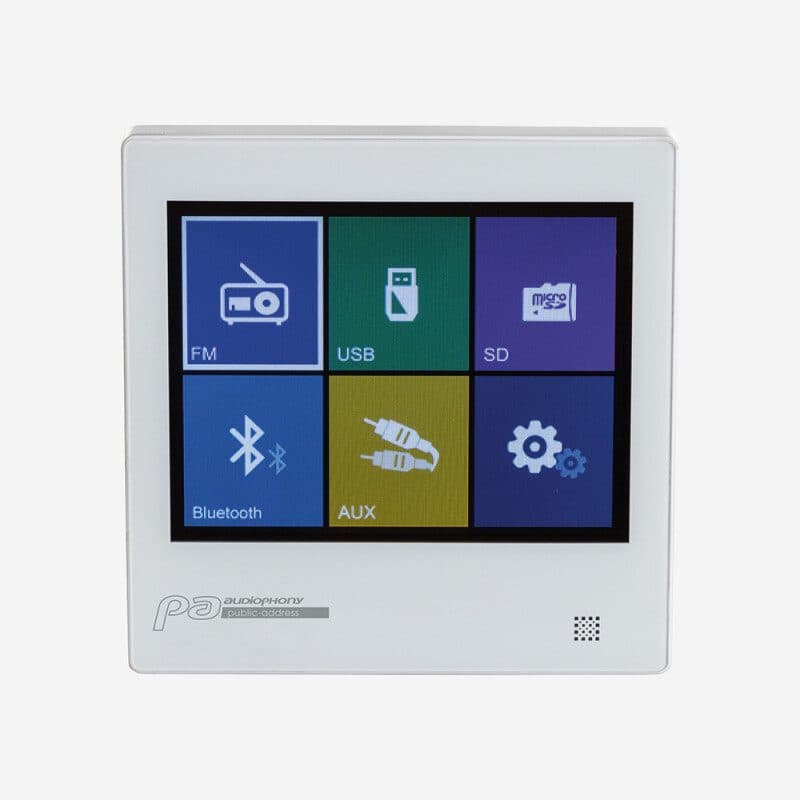 Controller touch screen con telecomando IR - Audiophony PA HIT-H10931