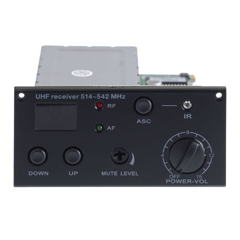 Ricevitore UHF 16 canali 514-542 MHz Recept F5 - AUDIOPHONY HIT-H11019
