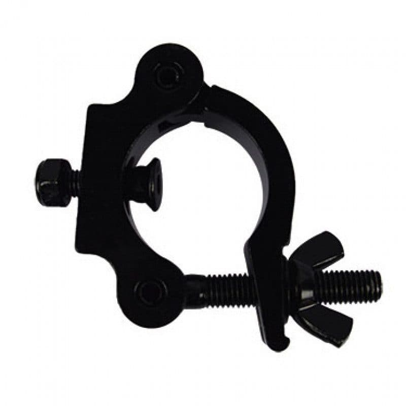 Morsetto Aliscaff proiettore tubo 38-51 mm bullone M10 MWL 300 kg nero - CONTESTAGE HIT-H11090