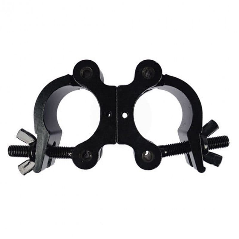 Morsetto girevole doppio aggancio tubi 38-51 mm MWL 500 kg nero - CONTESTAGE HIT-H11099