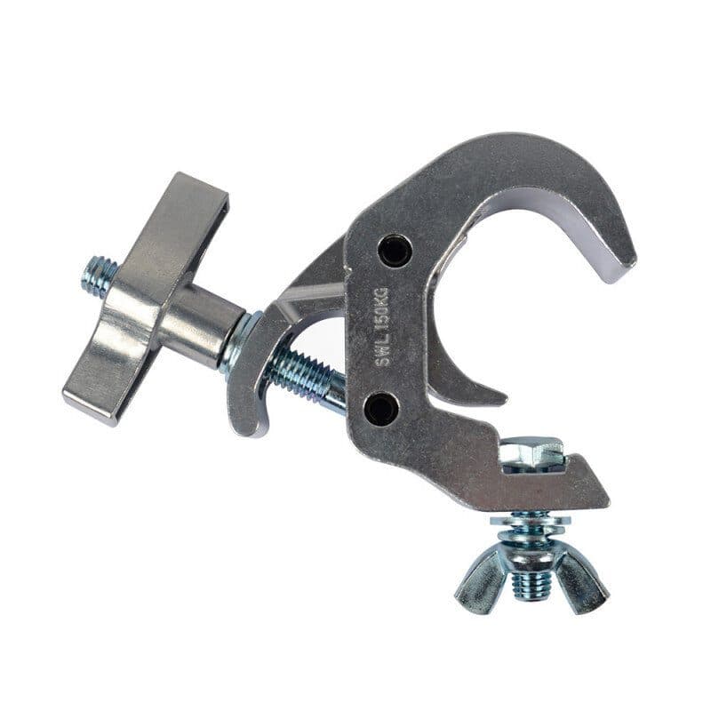 Morsetto rapido tubi 38-51 mm MWL 150 kg argento - CONTESTAGE HIT-H11102