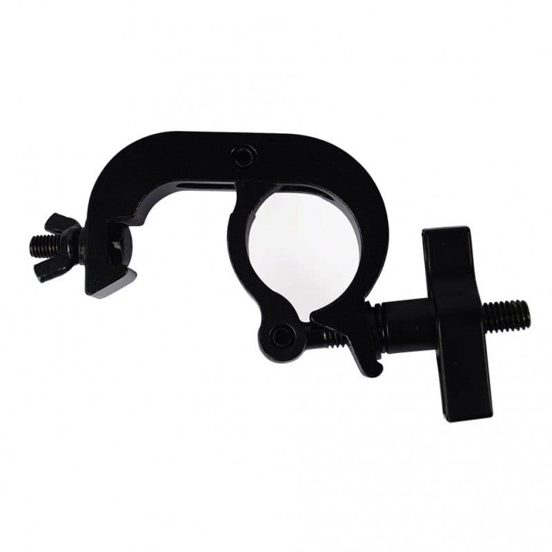 Morsetto proiettori tubi 48-51 mm bullone M10 MWL 150 kg nero - CONTESTAGE HIT-H11105