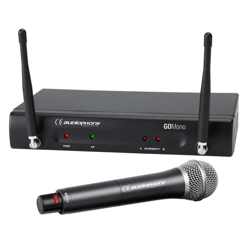 Sistema radiomicrofono wireless UHF GO-Hand F5 - Audiophony HIT-H11145