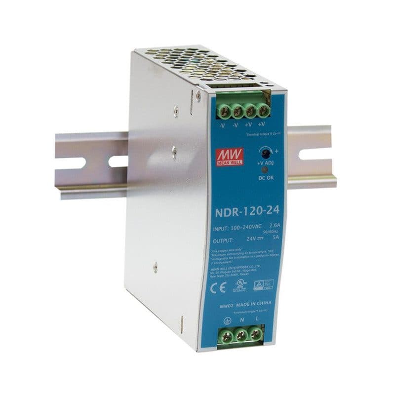 Alimentatore AC-DC industriale DIN-rail 24V 5A monouscita - CONTEST HIT-H11240