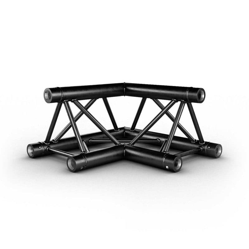 Americana triangolare giunto angolare 90° 290mm nera - CONTESTAGE HIT-H11284
