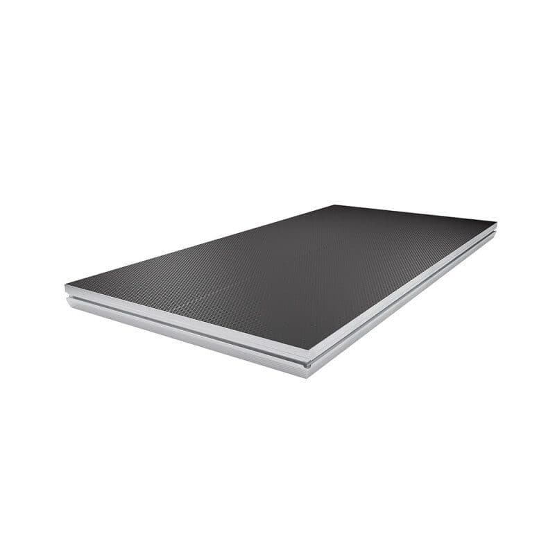 Piattaforma PRO antiscivolo 2x1m 15mm 750kg/m² nera - CONTESTAGE HIT-H11321