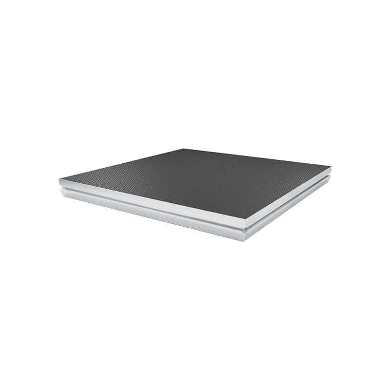 Piattaforma PRO 1x1m 15mm antiscivolo 750 kg/m² nera - CONTESTAGE HIT-H11322