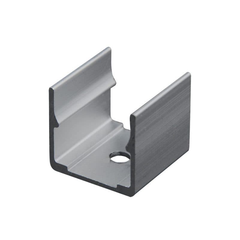 Clip alluminio fissaggio TUBETAPE-A confezione 10 pezzi - Contest HIT-H11351
