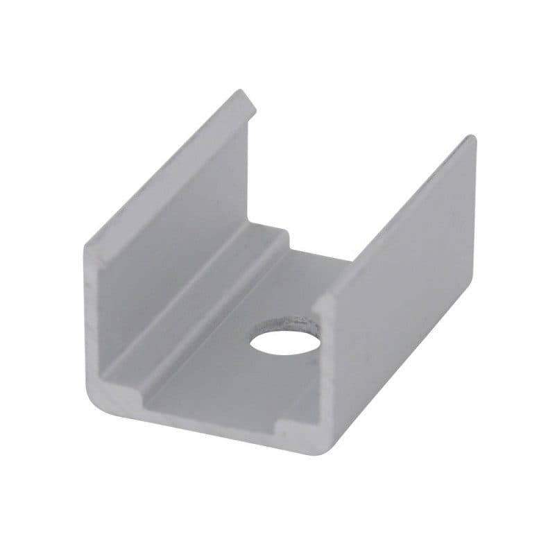 Clip alluminio fissaggio TUBETAPE-C, 10 pz - Contest TUBECLIPS-C