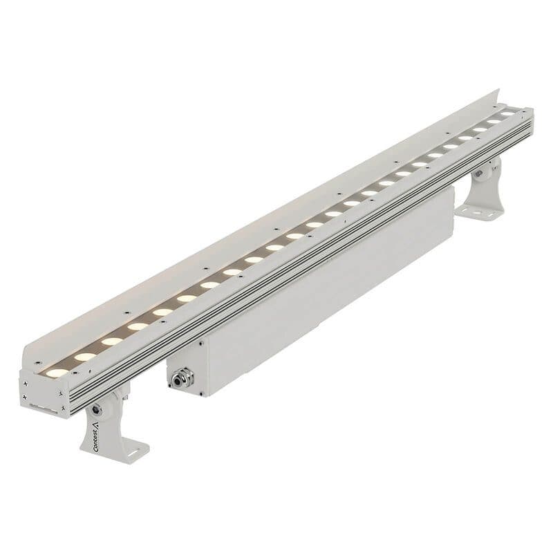 Proiettore architetturale bianco dinamico 24 LED 4W IP66 DMX - Contest HIT-H11380