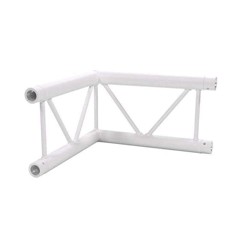 Americana piatta 290mm giunto angolare destro 2 vie 90° bianca - CONTESTAGE AGDUO29-01 W