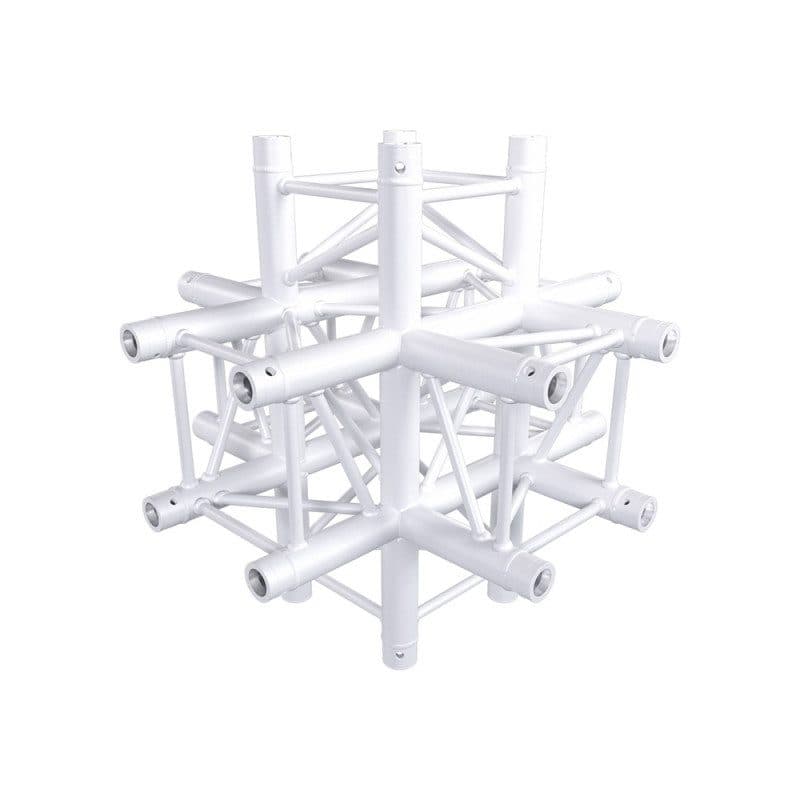 Giunto angolare 6 vie 90° americana 290mm bianco - CONTESTAGE HIT-H11523