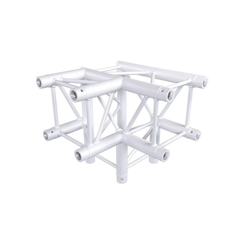 Giunto angolare 3 vie 90° americana 290mm bianco - CONTESTAGE HIT-H11524
