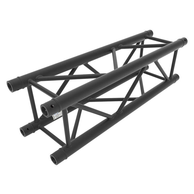 Traliccio quadrato heavy 290mm 25cm nero con coupler - CONTESTAGE HIT-H11645