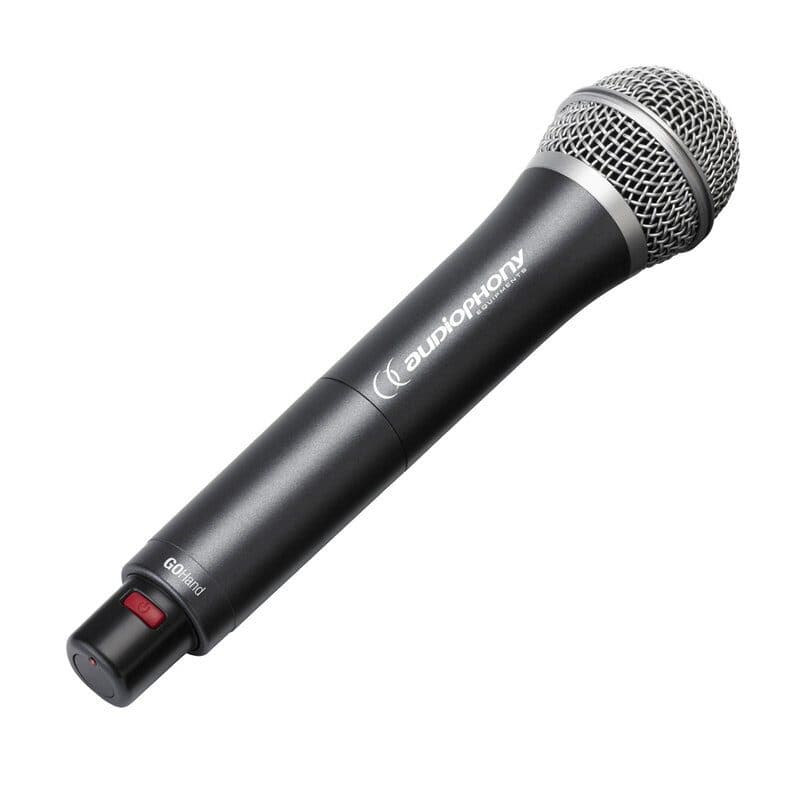 Radiomicrofono palmare UHF 16 freq. capsula condensatore GO-Hand-F6 - AUDIOPHONY HIT-H11671
