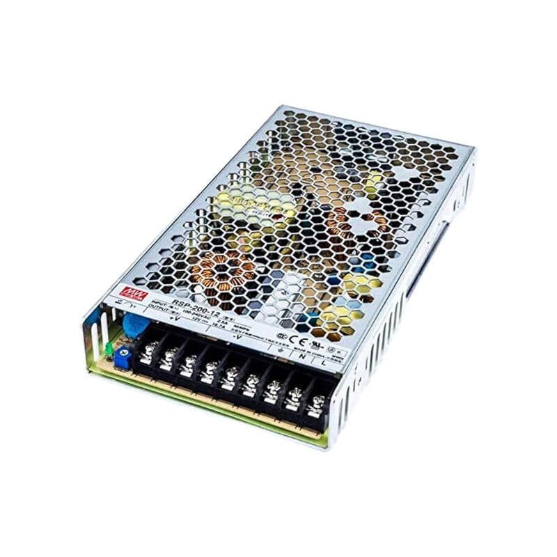 Alimentatore switching 12V 200W 17A IP20 singola uscita - Contest RSP-200-12