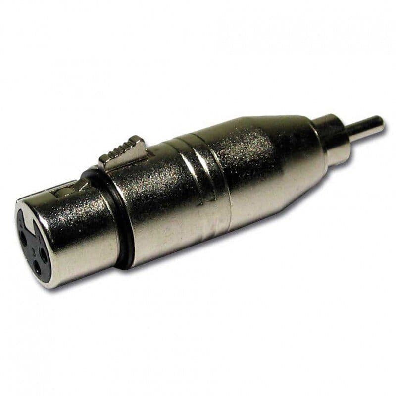 Adattatore XLR3-F a RCA maschio - Audiophony HIT-H2504