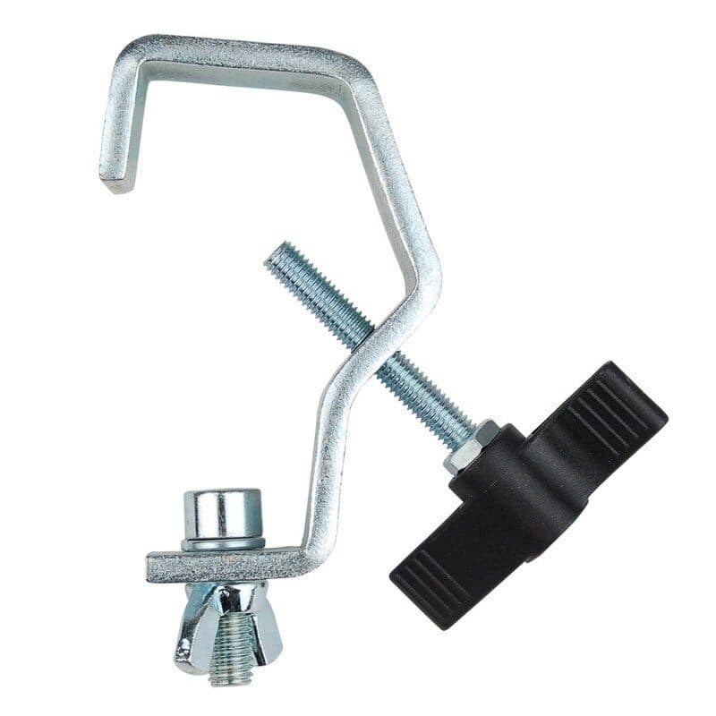 Morsetto a gancio per proiettore, tubo Ø30-50mm, argento - CONTESTAGE HIT-H3242