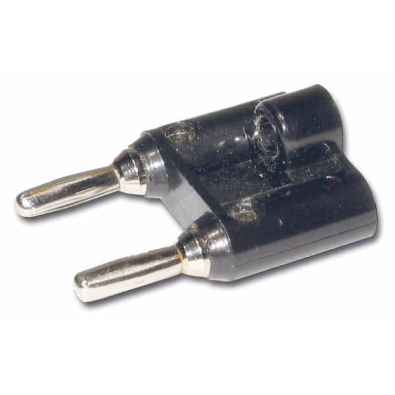 Adattatore spina banana nero - Audiophony HIT-H6595