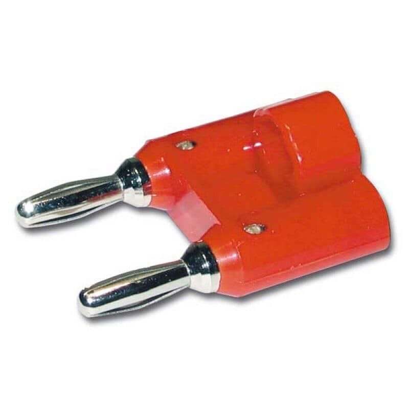 Adattatore spina banana rosso - Audiophony HIT-H6596