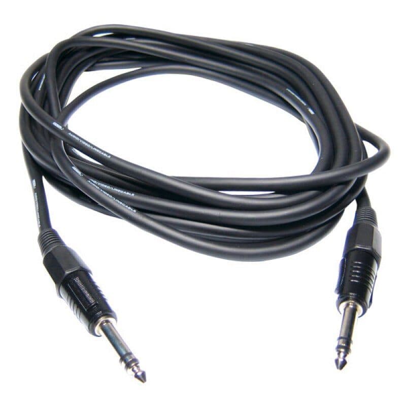 Cavo audio stereo Jack 6.35 mm - Jack 6.35 mm 6 m - Audiophony HIT-H7996