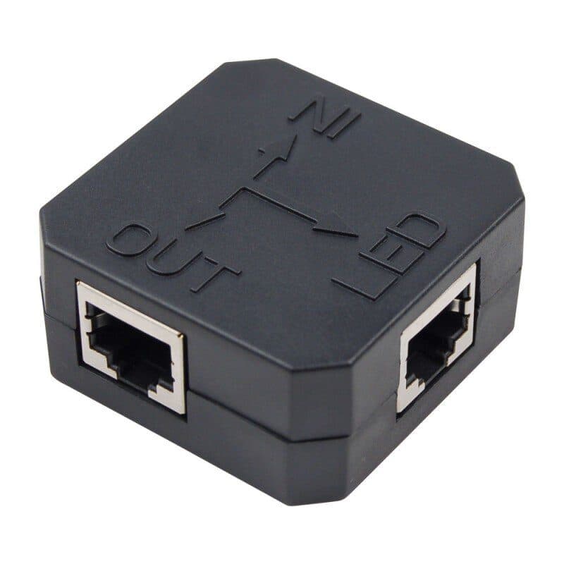 Box distribuzione 1 IN 1 LED 1 OUT connettori RJ45 - Contest LINK-SPLIT