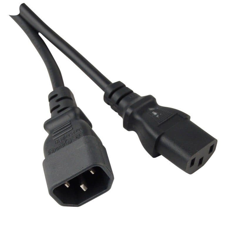 Cavo alimentazione IEC maschio/femmina 3m 3G1mm² - CONTEST HIT-H9890