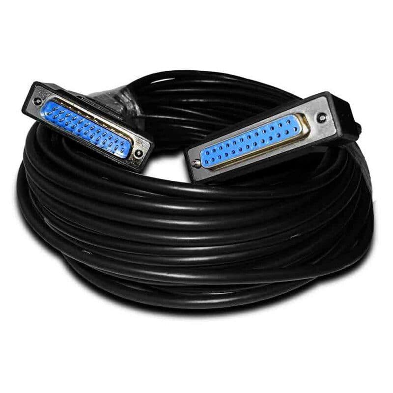 Cavo ILDA 20 m nero bassa resistenza 25 pin - LASERWORLD LAS-ILDA EXT-20