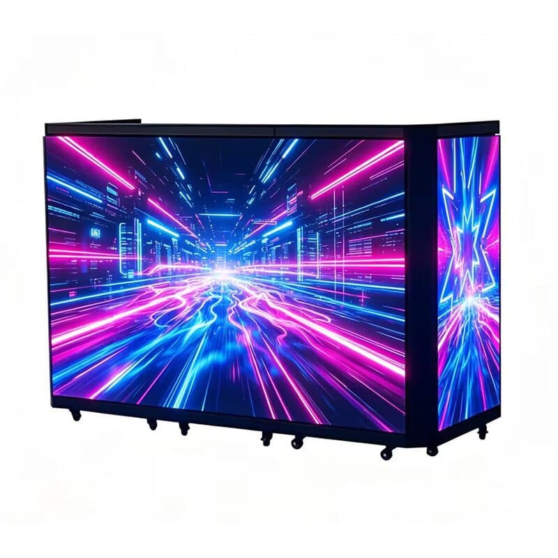 Display LED DeskScreen pieghevole indoor 2.6 GOB 3000x1000mm - EGO DISPLAY LED-DESKSCREEN-2.6GOB